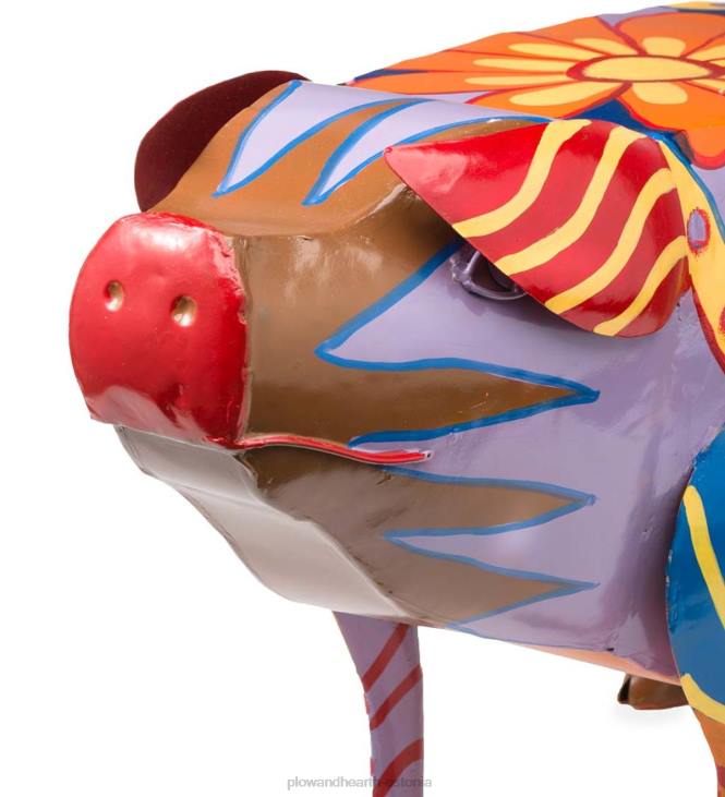 hoov & aed 820L173 värviline rahvakunsti sea abilaud Plow & Hearth