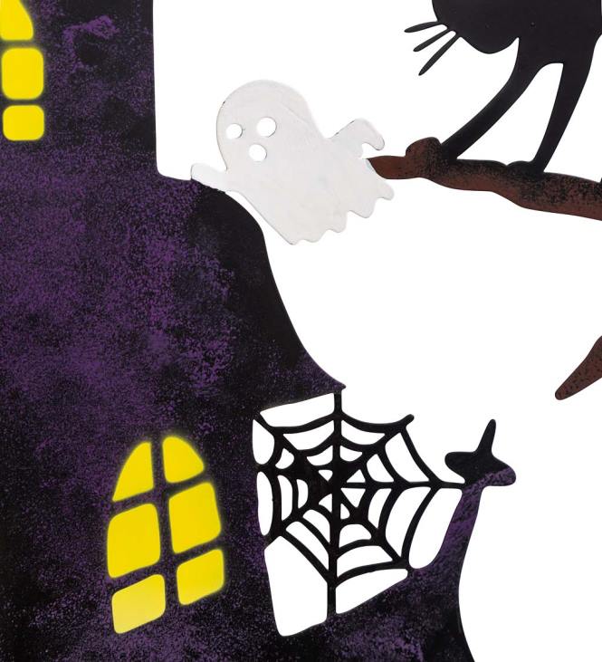 hoov & aed 820L203 metallist halloweeni võred nõia- ja kummitusmajade kujunduses - kummitusmaja Plow & Hearth