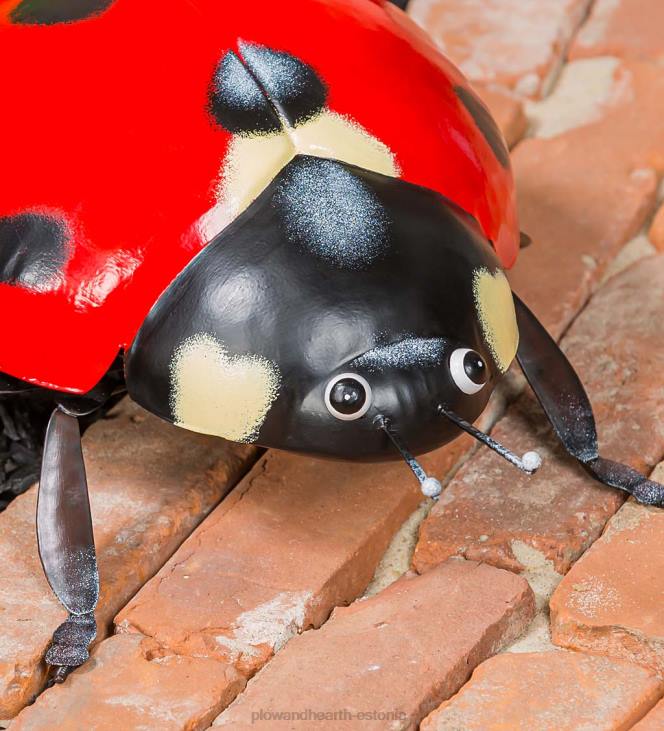 hoov & aed 820L233 meisterdatud metallist lepatriinu Plow & Hearth