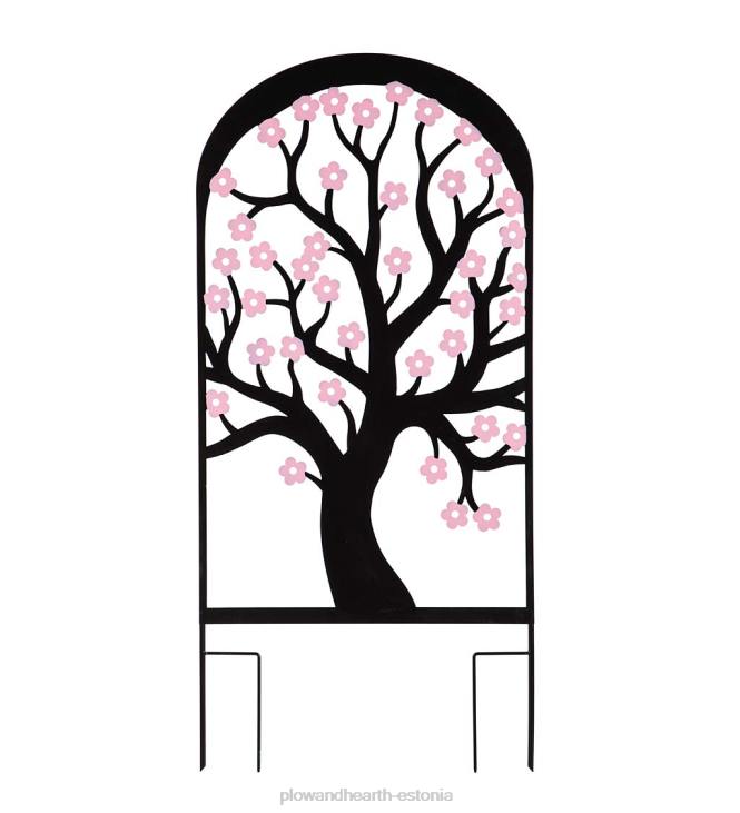 hoov & aed 820L309 värviline metallist kirsipuu aiavõre Plow & Hearth