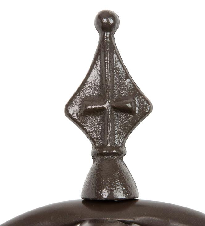 hoov & aed 820L3251 8' pulbervärvitud terasest aiaobelisk - antiikvask Plow & Hearth