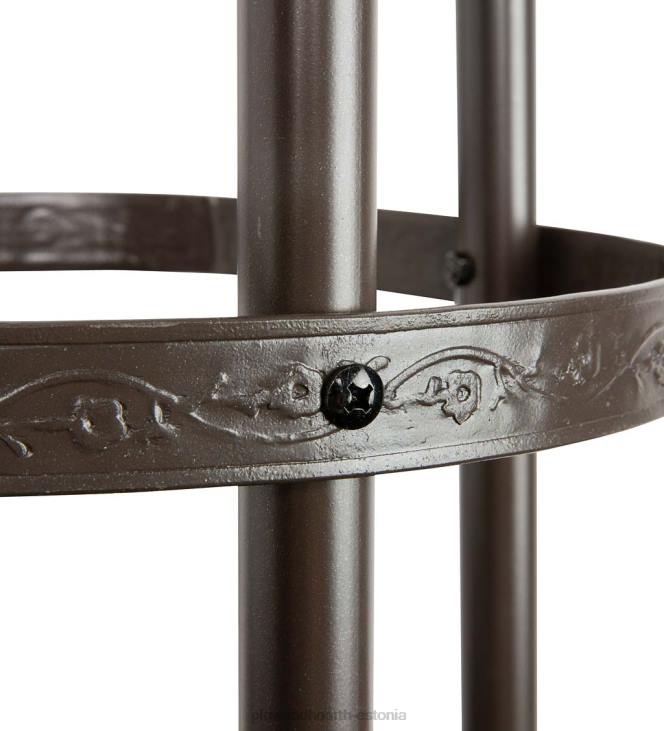 hoov & aed 820L59 pulbervärvitud terasest aiaobelisk ja korvistandus Plow & Hearth