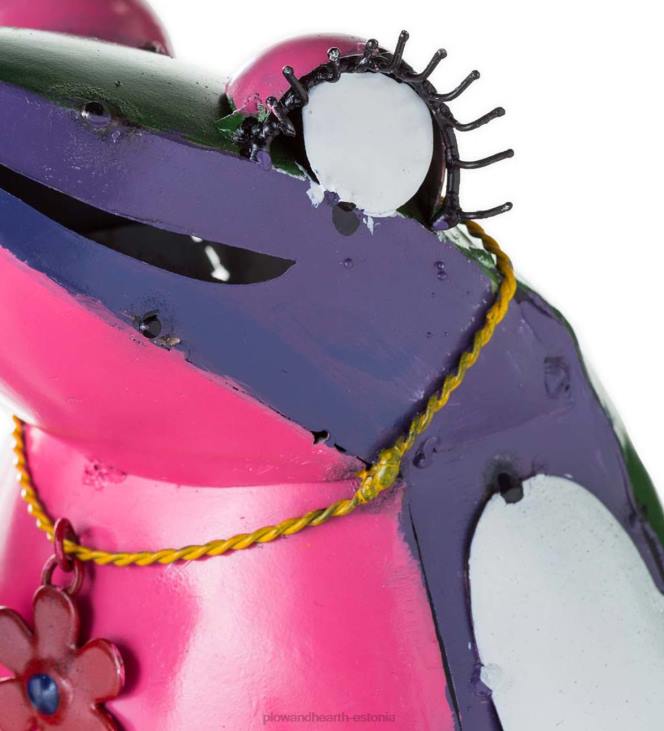 hoov & aed 820L68 taaskasutatud metallist teekonna aiakunst Plow & Hearth