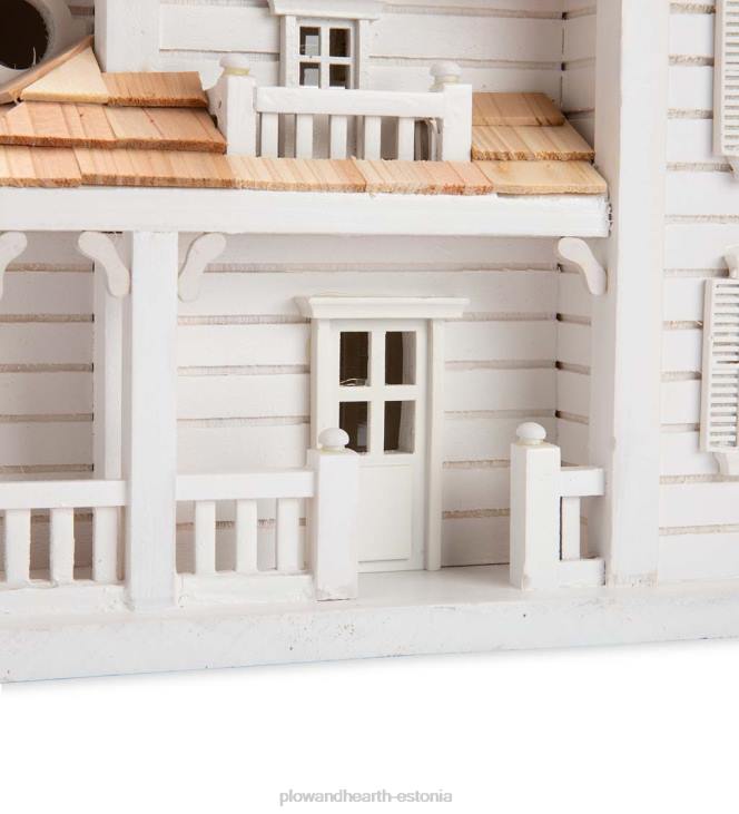 hoov & aed 820L80 kingsgate suvila valgustatud linnumaja ja postamendi komplekt Plow & Hearth