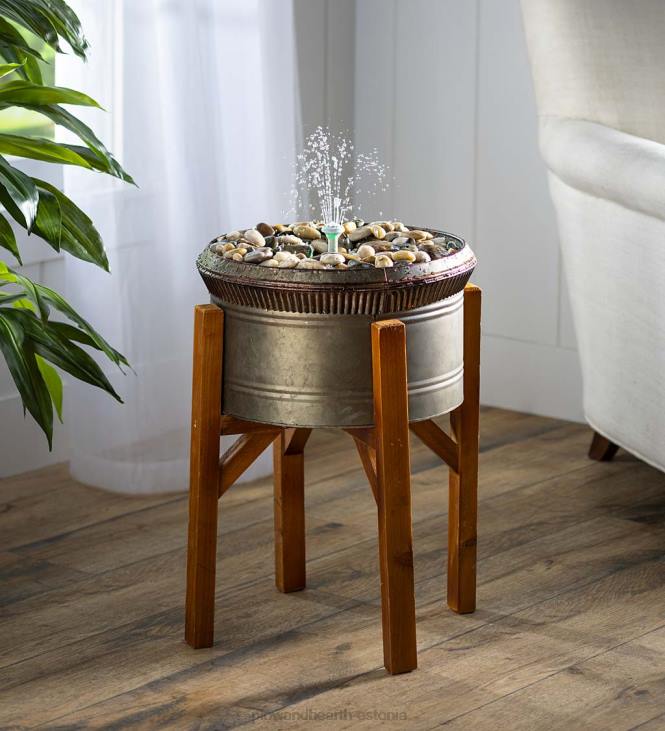 hoov & aed 820L91 hüdria juhtmeta laetav nutika purskkaevu vee funktsioonikomplekt Plow & Hearth