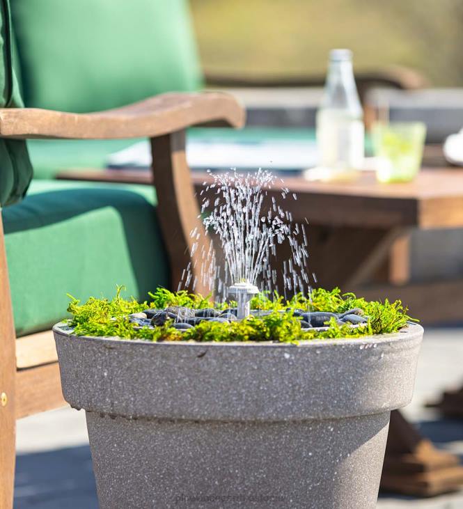 hoov & aed 820L91 hüdria juhtmeta laetav nutika purskkaevu vee funktsioonikomplekt Plow & Hearth