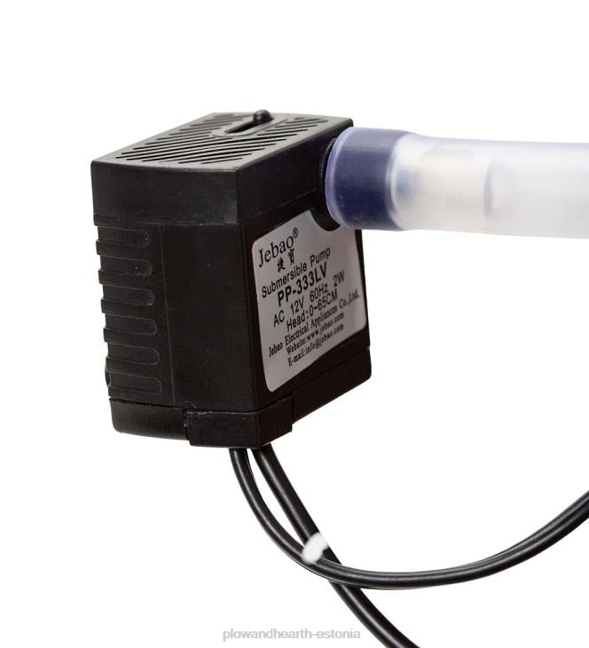 hoov & aed 820L536 eraldiseisev elektrivalgustusega purskkaev jõekalju ja istutusmasinaga Plow & Hearth