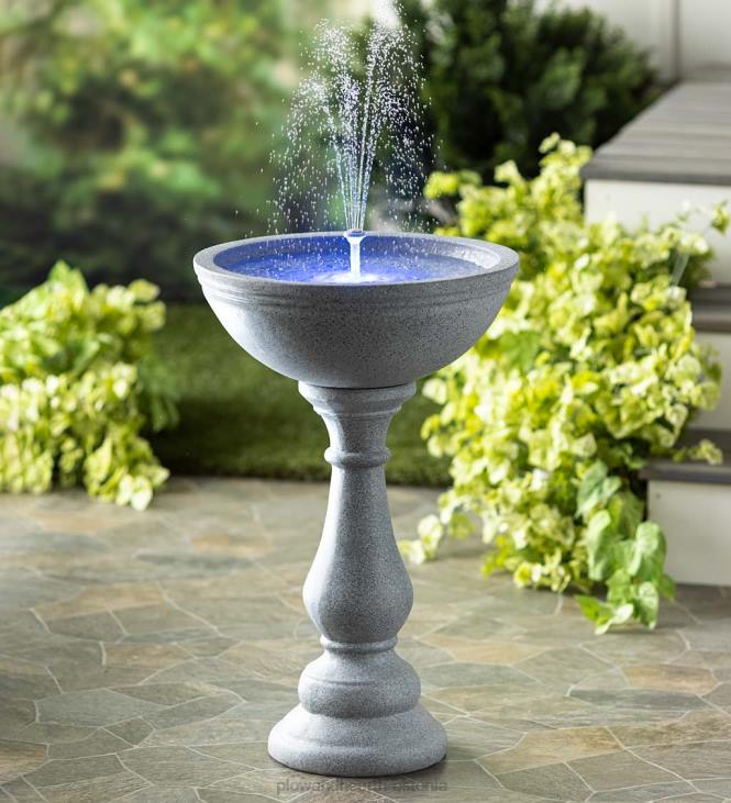 hoov & aed 820L537 valencia ümmargune puldiga juhtmeta nutikas purskkaev Plow & Hearth