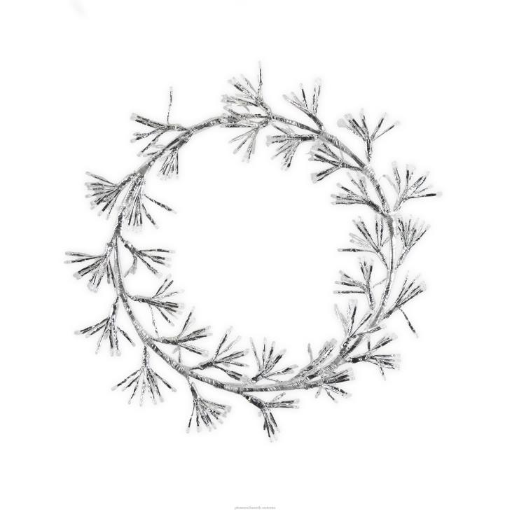 hoov & aed 820L10 sise-/väljas elektrivalgustusega pärja pühadekaunistus Plow & Hearth