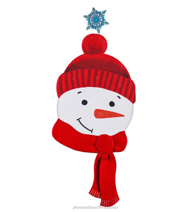 hoov & aed 820L12 valgustatud lumememme aknakaunistus Plow & Hearth