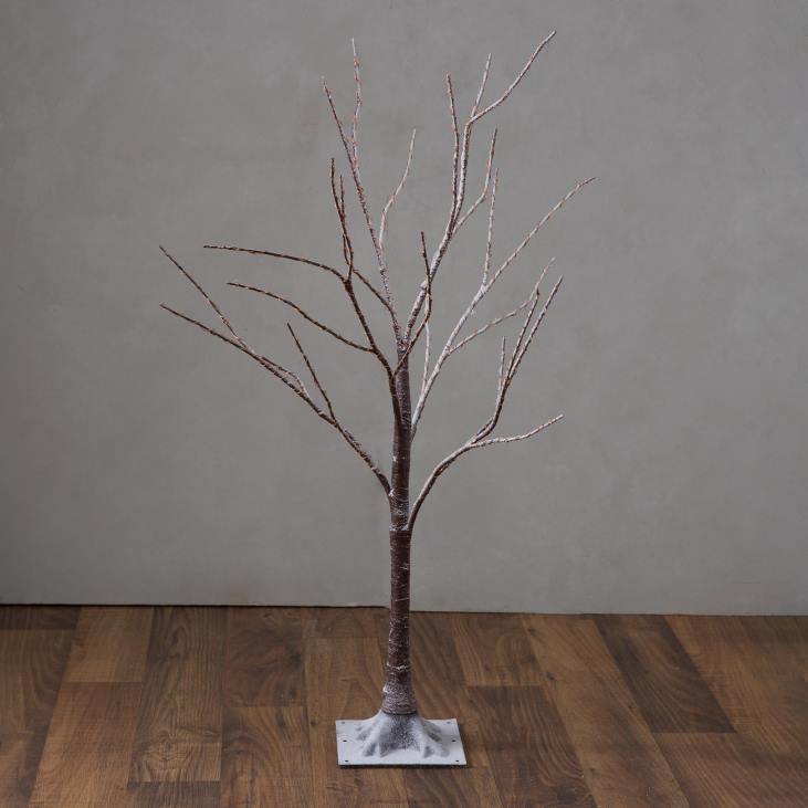 hoov & aed 820L23 sise-/välikask soojade valgete tuledega Plow & Hearth