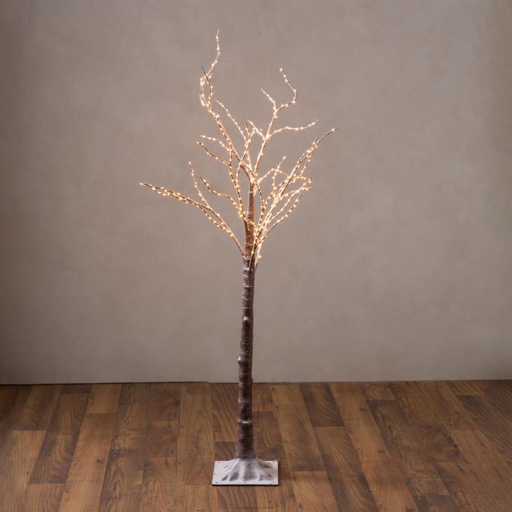 hoov & aed 820L23 sise-/välikask soojade valgete tuledega Plow & Hearth