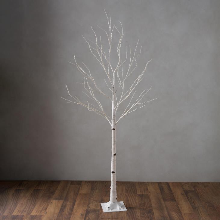 hoov & aed 820L23 sise-/välikask soojade valgete tuledega Plow & Hearth