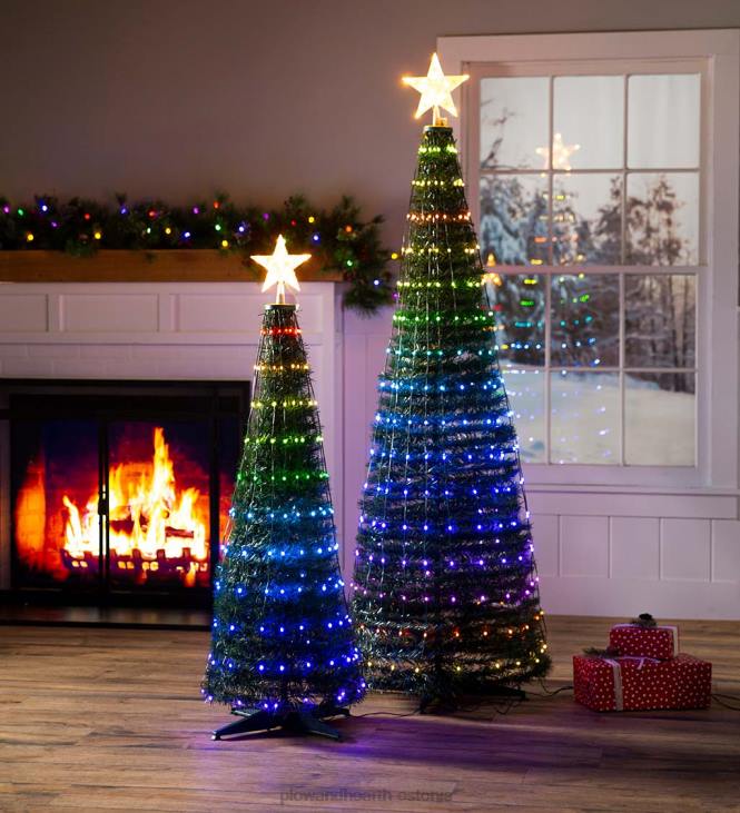 hoov & aed 820L24 sise-/välijõulupuu mitmevärviliste tuledega, 71 Plow & Hearth