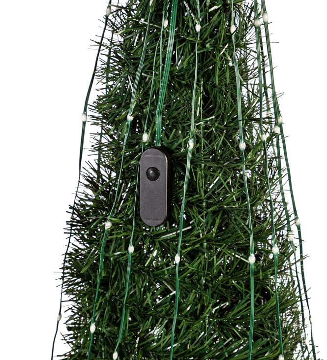 hoov & aed 820L42 sise-/välijõulupuu mitmevärviliste tuledega, 47 Plow & Hearth