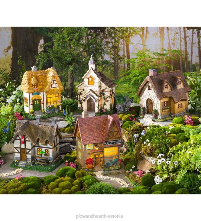 hoov & aed 820L47 miniatuurne haldjaaia päikesekirik Plow & Hearth