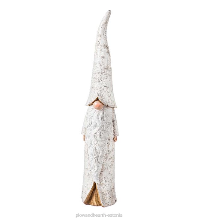 hoov & aed 820L52 valgest kasest inspireeritud talvepäkapikuaia kuju, 26 h Plow & Hearth