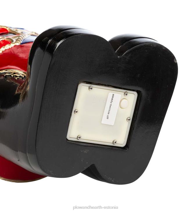 hoov & aed 820L6 sise-/välivalgustusega pähklipureja shorty kuju - valge Plow & Hearth