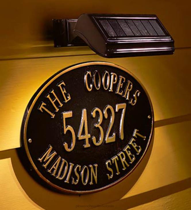 hoov & aed 820L465 päikesevalgusti - must Plow & Hearth