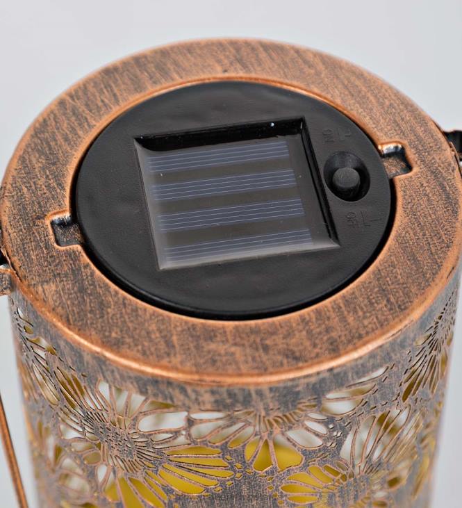 hoov & aed 820L471 päikese silueti lillelatern Plow & Hearth