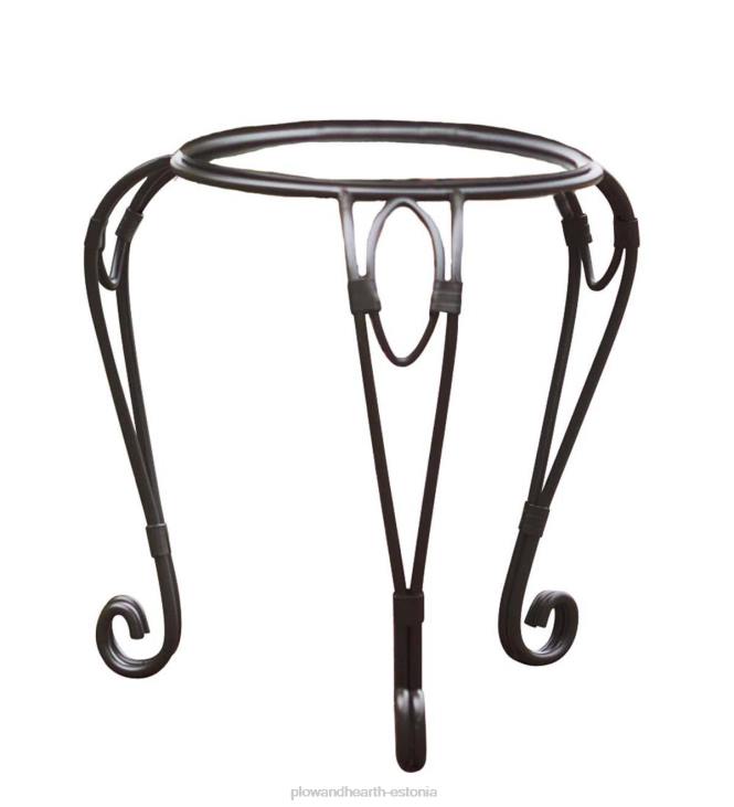 hoov & aed 820L124 scrollwork metallist vaatlemiskuuli alus Plow & Hearth