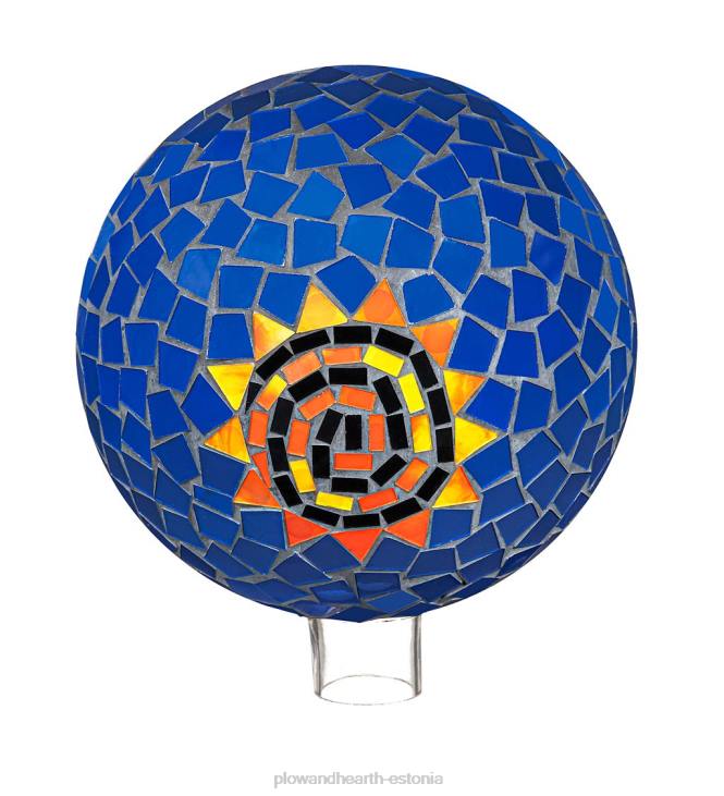 hoov & aed 820L192 päikese mosaiikklaasist vaatepall Plow & Hearth