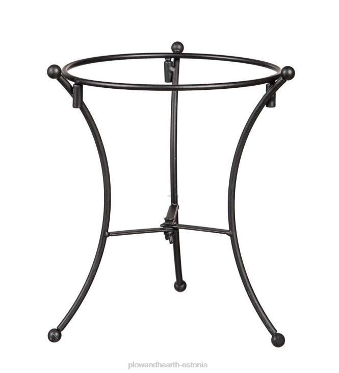 hoov & aed 820L258 kunstklaasist konfetivaatamispall statiiviga - aqua Plow & Hearth