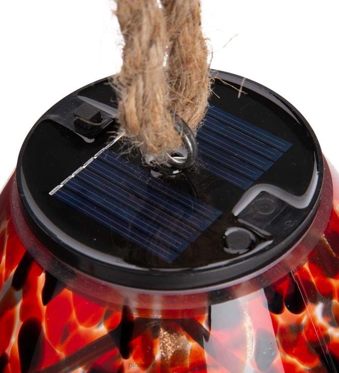 hoov & aed 820L449 päikesekunsti klaasist kellamäng - sinine Plow & Hearth