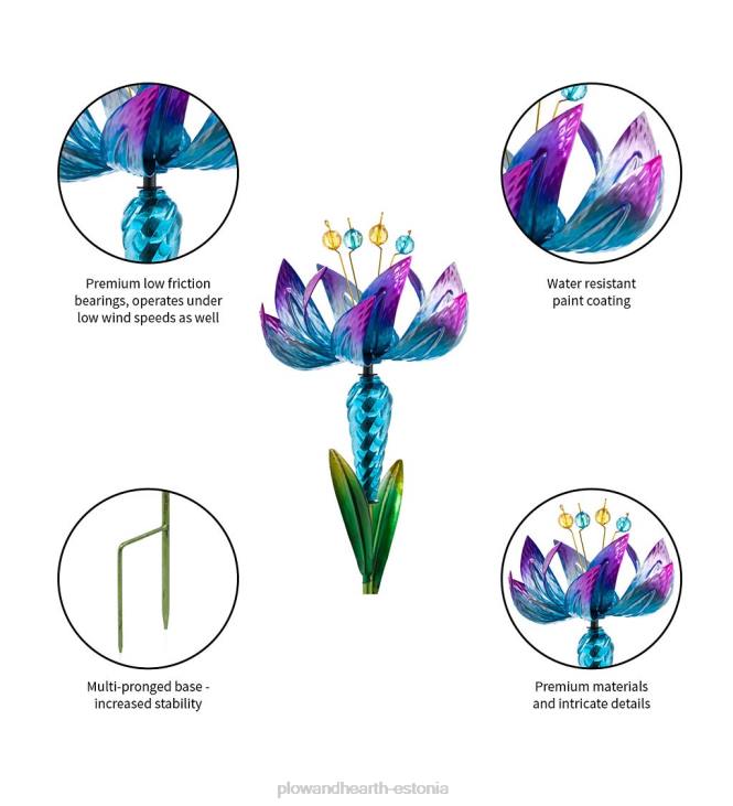 hoov & aed 820L141 lill tuul spinner aiavaias - sinine Plow & Hearth