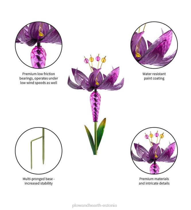 hoov & aed 820L141 lill tuul spinner aiavaias - sinine Plow & Hearth