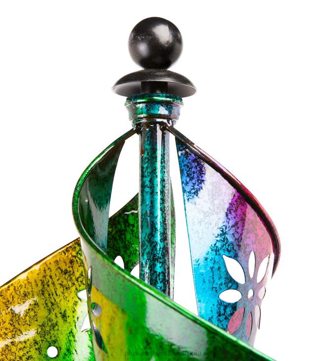 hoov & aed 820L332 värviline spiraalne tuulevurr Plow & Hearth