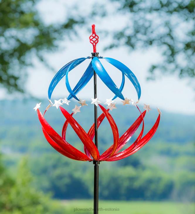 hoov & aed 820L372 isamaaliste tähtede tuulevurr Plow & Hearth