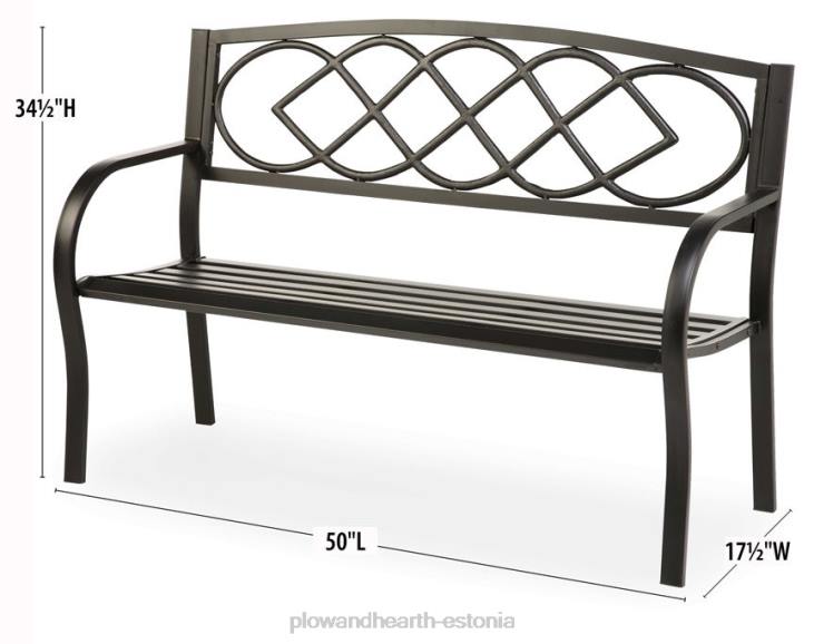 hoov & aed 820L489 keldi sõlme aiapink Plow & Hearth