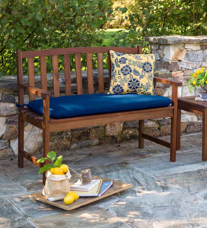 hoov & aed 820L491 lancaster eukalüpti puidust pink - looduslik Plow & Hearth