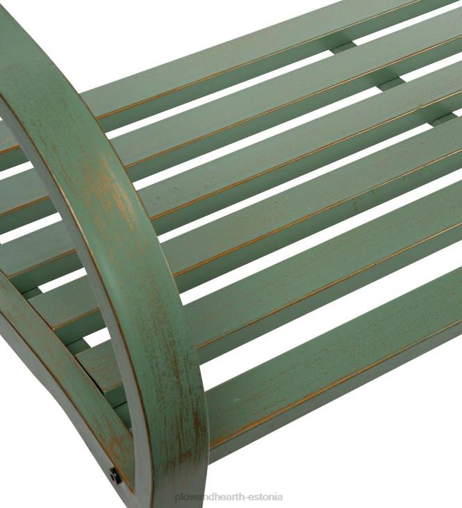 hoov & aed 820L501 ananassist metallist aiapink - verdigris Plow & Hearth