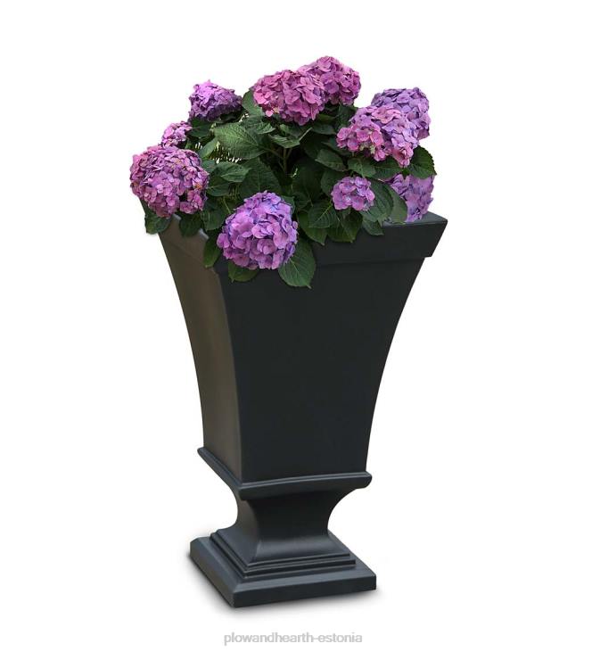 hoov & aed 820L913 richmond isekastva pjedestaaliga urni istutusmasin - valge Plow & Hearth