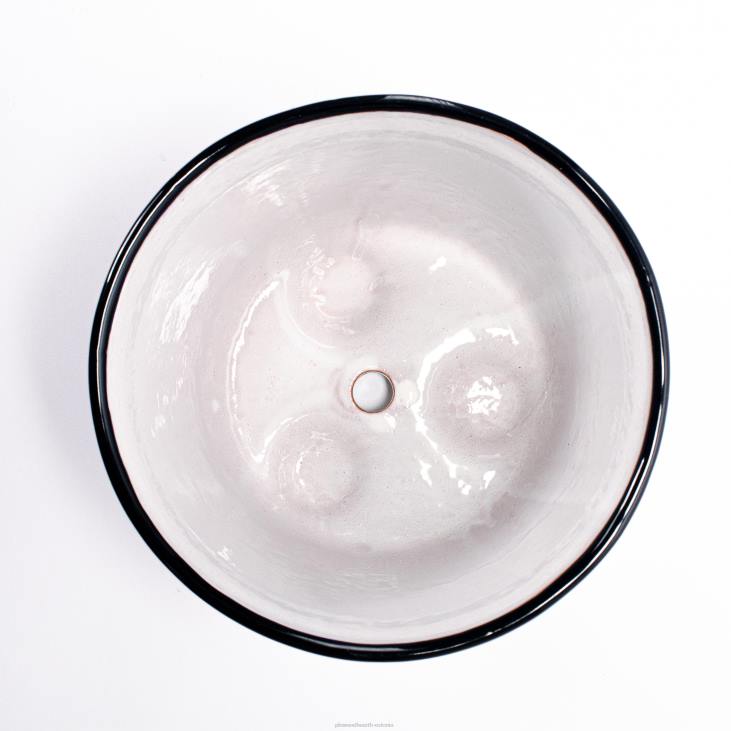 hoov & aed 820L943 suur ümmargune talavera lillepott Plow & Hearth