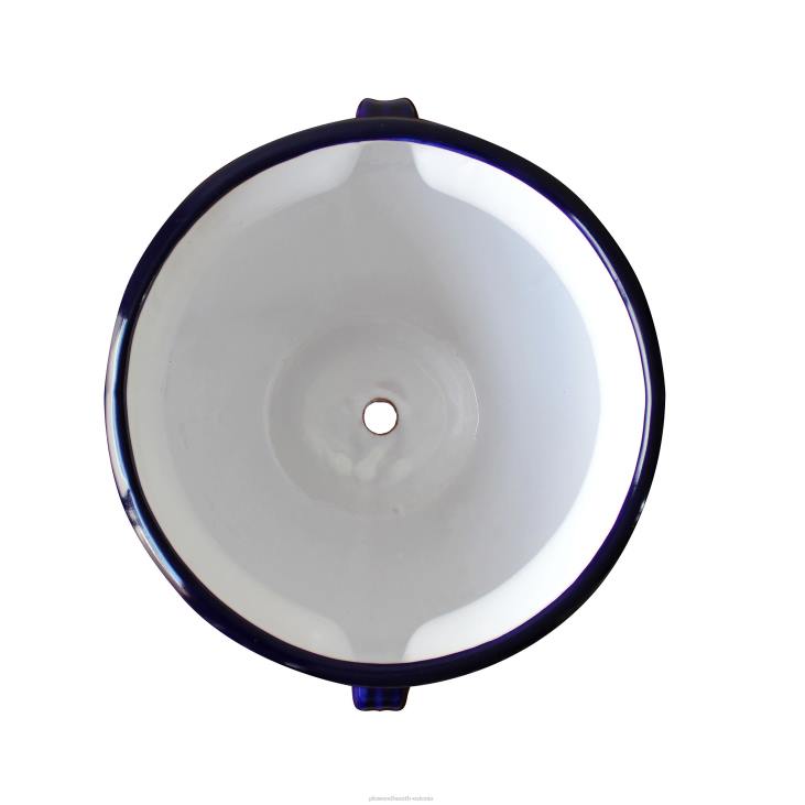 hoov & aed 820L946 suur valge talavera chata istutusmasin Plow & Hearth