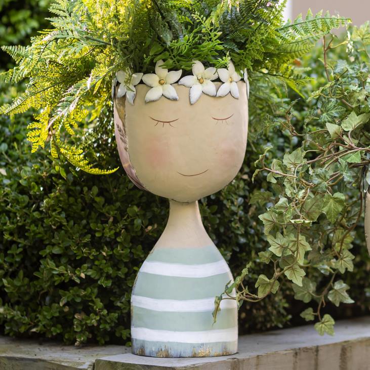 hoov & aed 820L963 pastellpea istutusmasin, triibuline Plow & Hearth