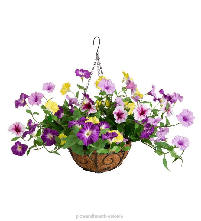 hoov & aed 820L968 faux petunia rippkorv - lilla Plow & Hearth