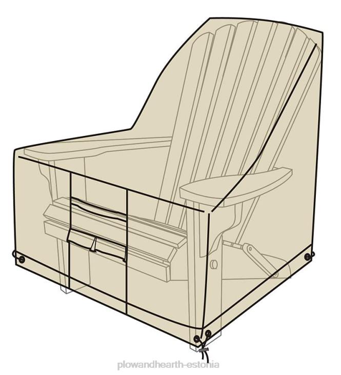 hoov & aed 820L1012 deluxe adirondack tooli kate - tan Plow & Hearth