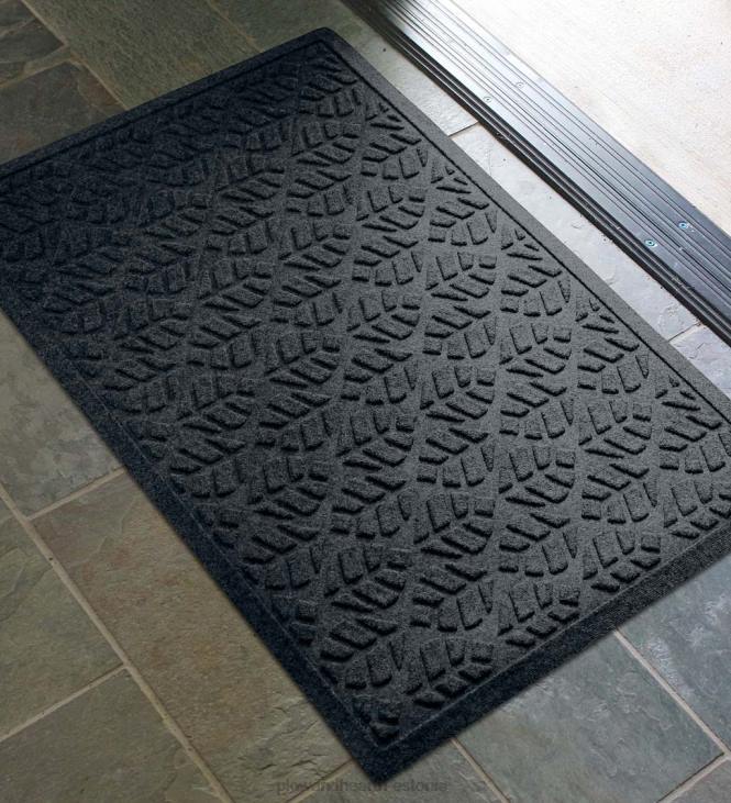 hoov & aed 820L1020 waterhog masinas pestav lehtedega uksematt - kivisüsi Plow & Hearth