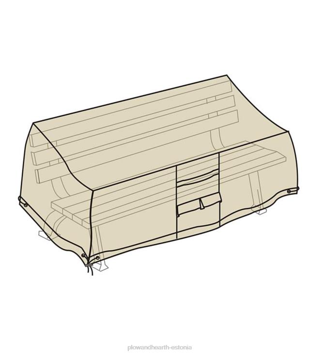 hoov & aed 820L1026 deluxe pingikate - tan Plow & Hearth