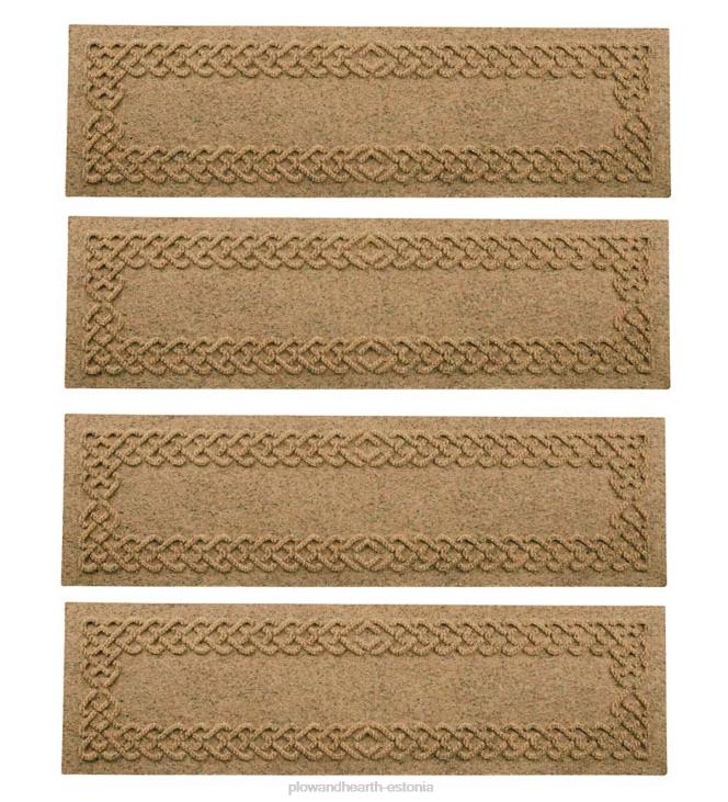 hoov & aed 820L1035 waterhog kaablikangast trepimatid, komplektis 4 - kaamel Plow & Hearth