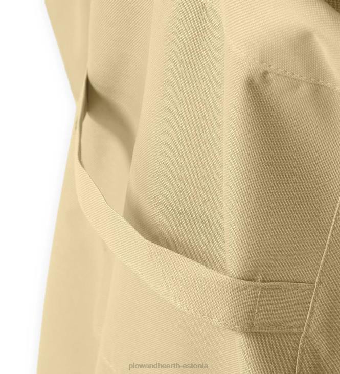 hoov & aed 820L1045 deluxe kohviku laua ja toolide kate - tan Plow & Hearth