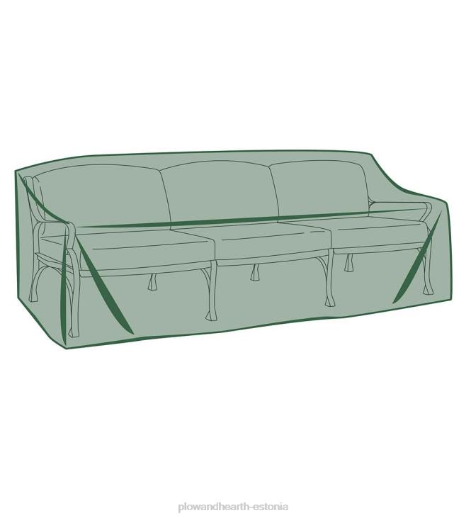 hoov & aed 820L1066 klassikaline sügava istmega diivanikate - roheline Plow & Hearth