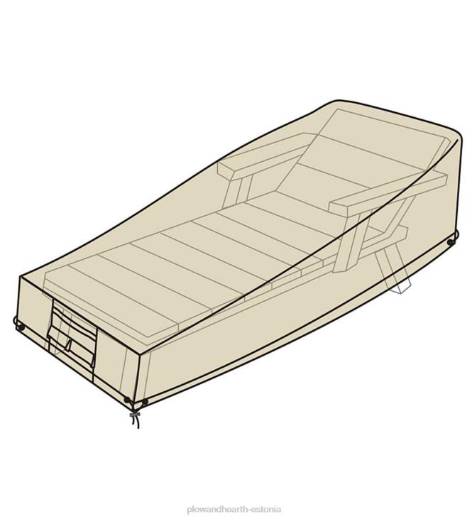 hoov & aed 820L1070 deluxe lamamistoolikate - tan Plow & Hearth