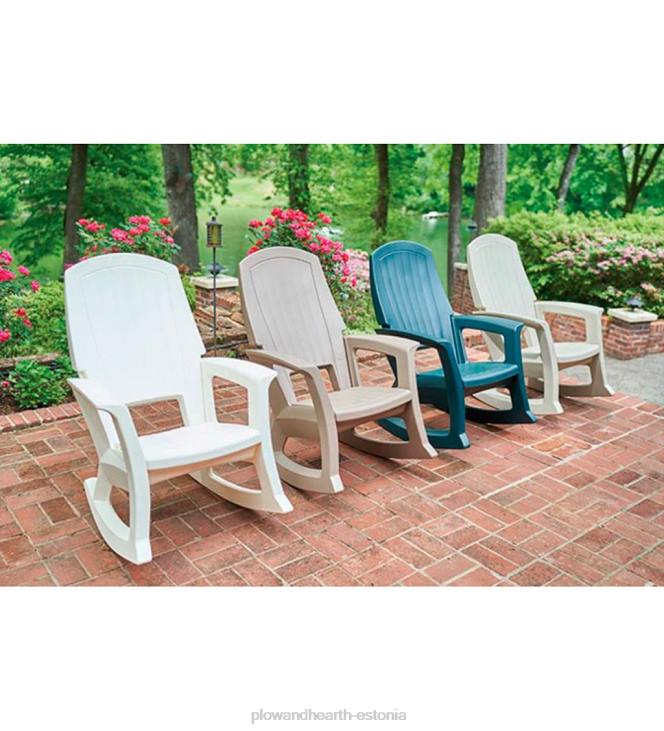 hoov & aed 820L678 iga ilmaga keskkonnasõbralik Rockaway kiiktool - taupe pruun Plow & Hearth