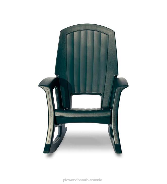 hoov & aed 820L678 iga ilmaga keskkonnasõbralik Rockaway kiiktool - taupe pruun Plow & Hearth