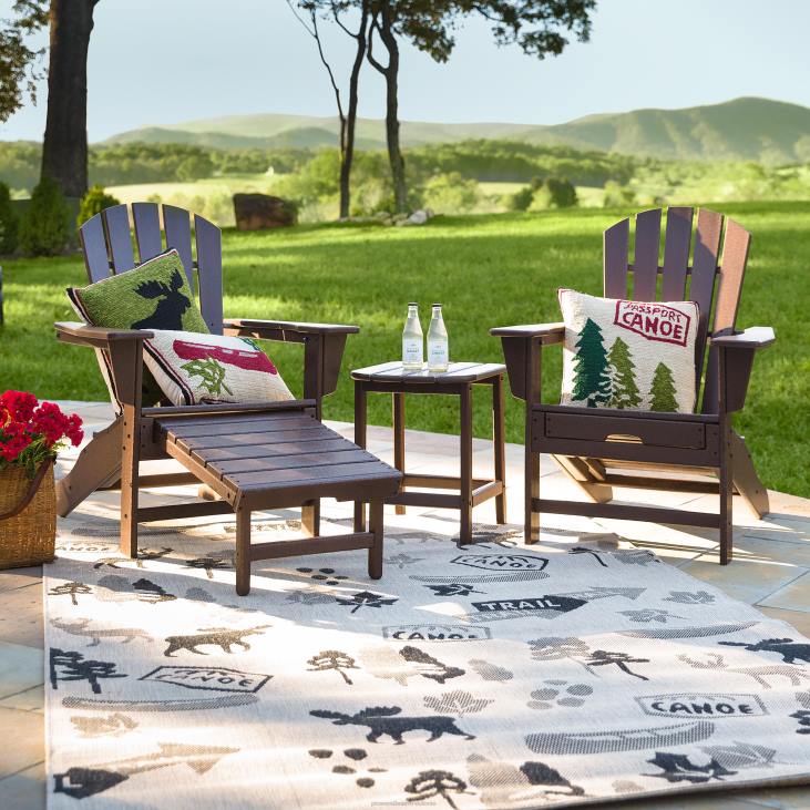 hoov & aed 820L679 polüwood adirondack mööbel Plow & Hearth